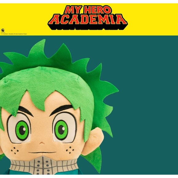 My Hero Academia Izuku Midoriya Anime Super Soft Cozy Decorative Cuddle Pillow - Picture 4 of 6